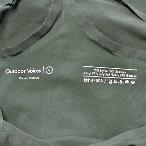 Outdoor Voices Exercise Dress Evergreen Small - Picture 6 of 7